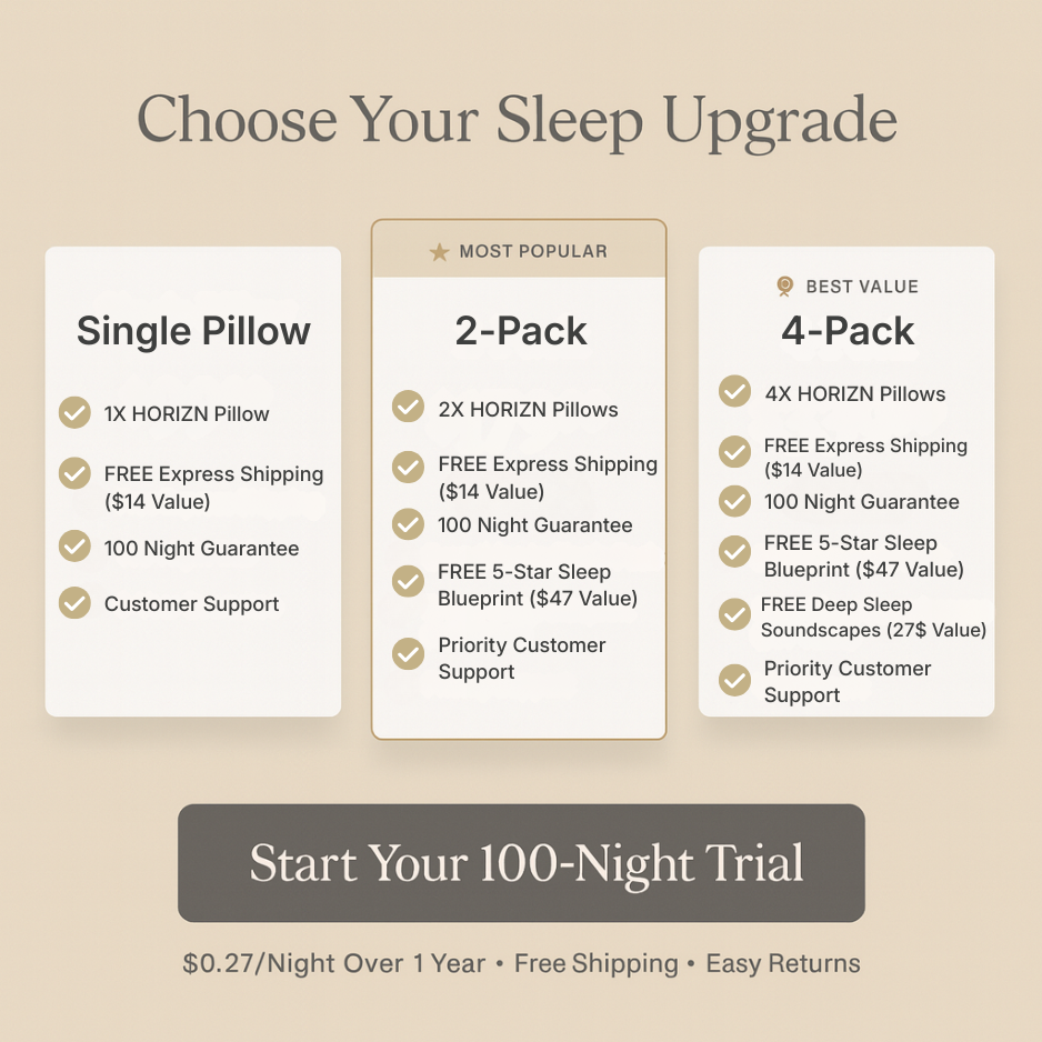 The HORIZN Signature Pillow